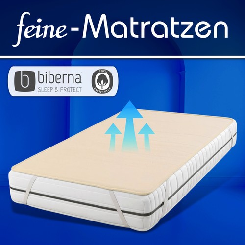 Biberna matratzenauflage aus - matratzenauflage,